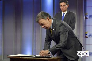 Президент Колумбии Хуан Мануэль Сантос