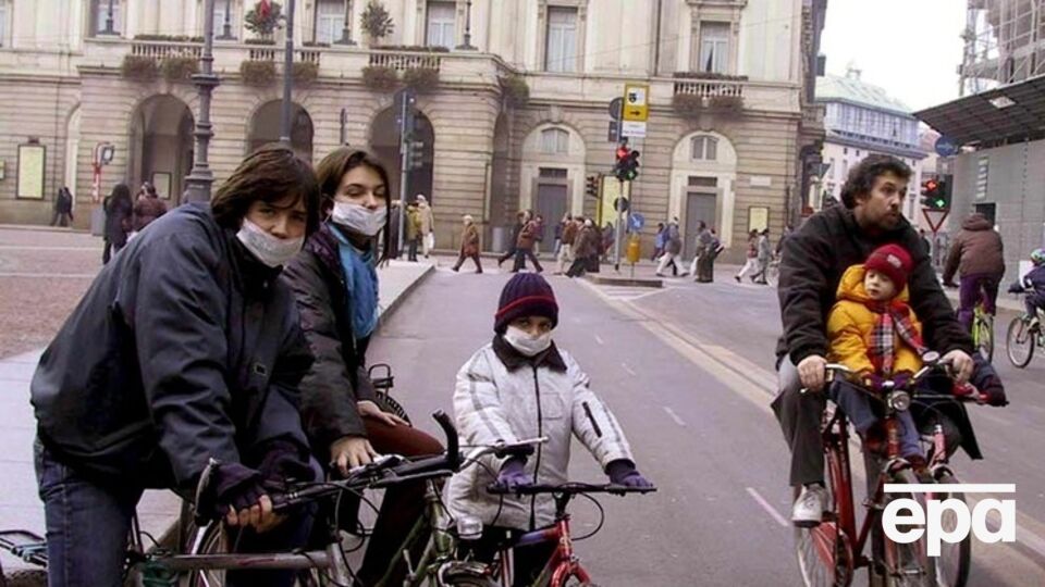 В Милане запретят на три дня передвижение на личных авто