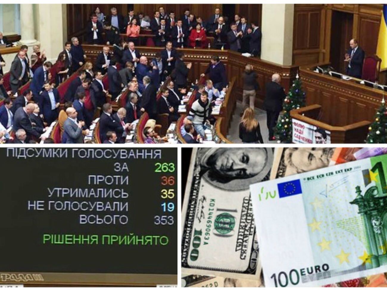 Госбюджет-2016 был принят парламентом в 04.00 утра