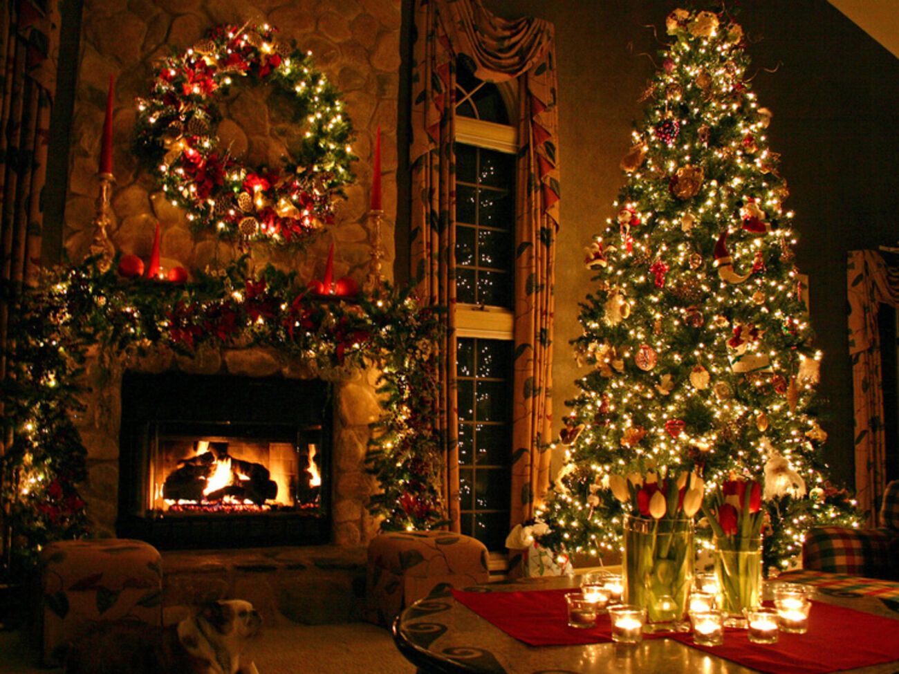 Звезды, невзирая на плотный график, находят время украсить и сфотографировать рождественскую елку