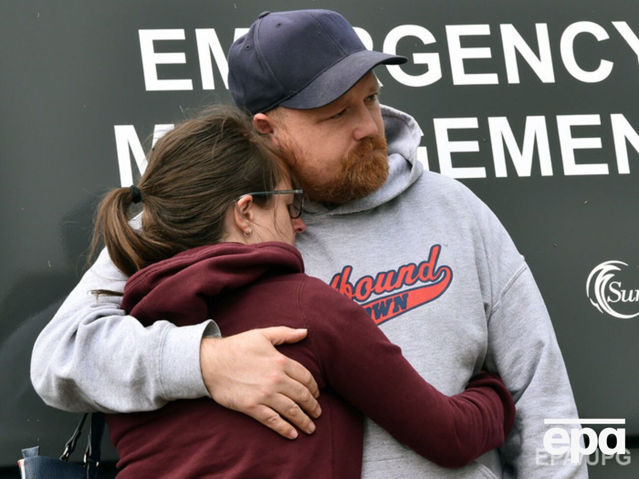 Эвакуированные из зоны пожара в Apollo Bay (Австралия)