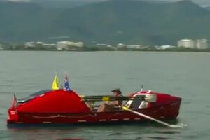 Британец Джон Биден стал первым гребцом в истории, преодолевшим Тихий океан