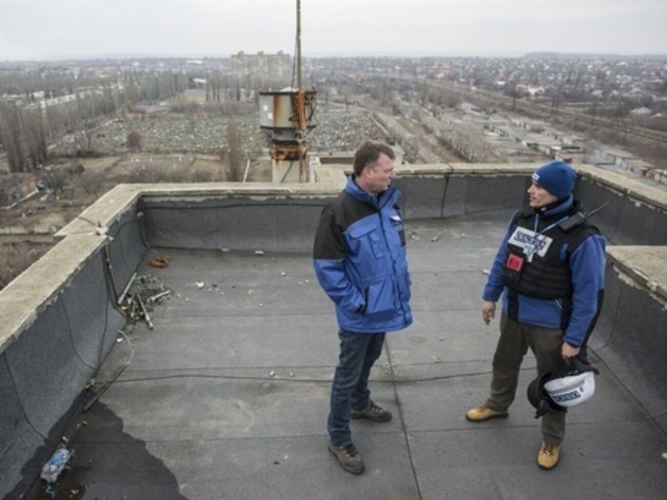 В СММ ОБСЕ заявили, что не пострадали в результате обстрела