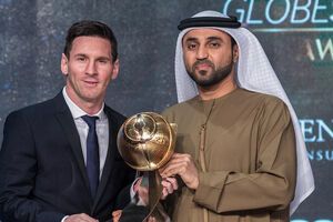 Globe Soccer Awards: Игрок "Барселоны" Месси признан лучшим футболистом года