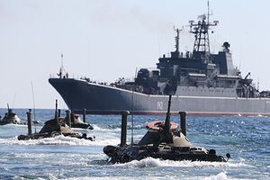 Российские морпехи вернулись в Крым из Сирии
