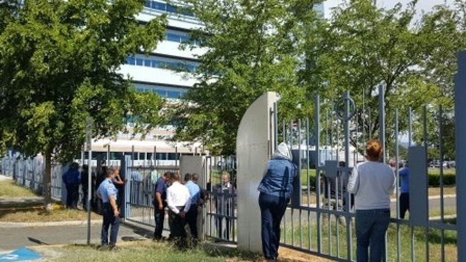 Полицейское управление, где произошла стрельба