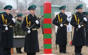 На границе Литвы и России установлен последний пограничный столб