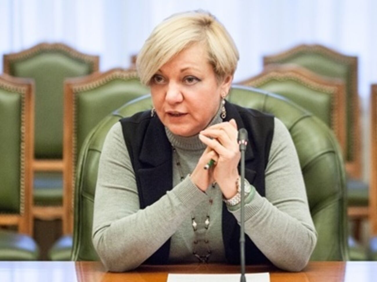 Гонтарева: Монетарная база с начала 2015 года сократилась на 1,1%