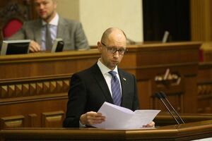 После неудачного отчета в парламенте Яценюк отчитается на пресс-конференции