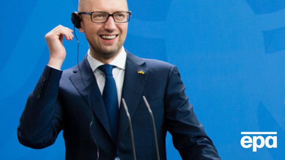 Яценюк пожелал удачи Саакашвили