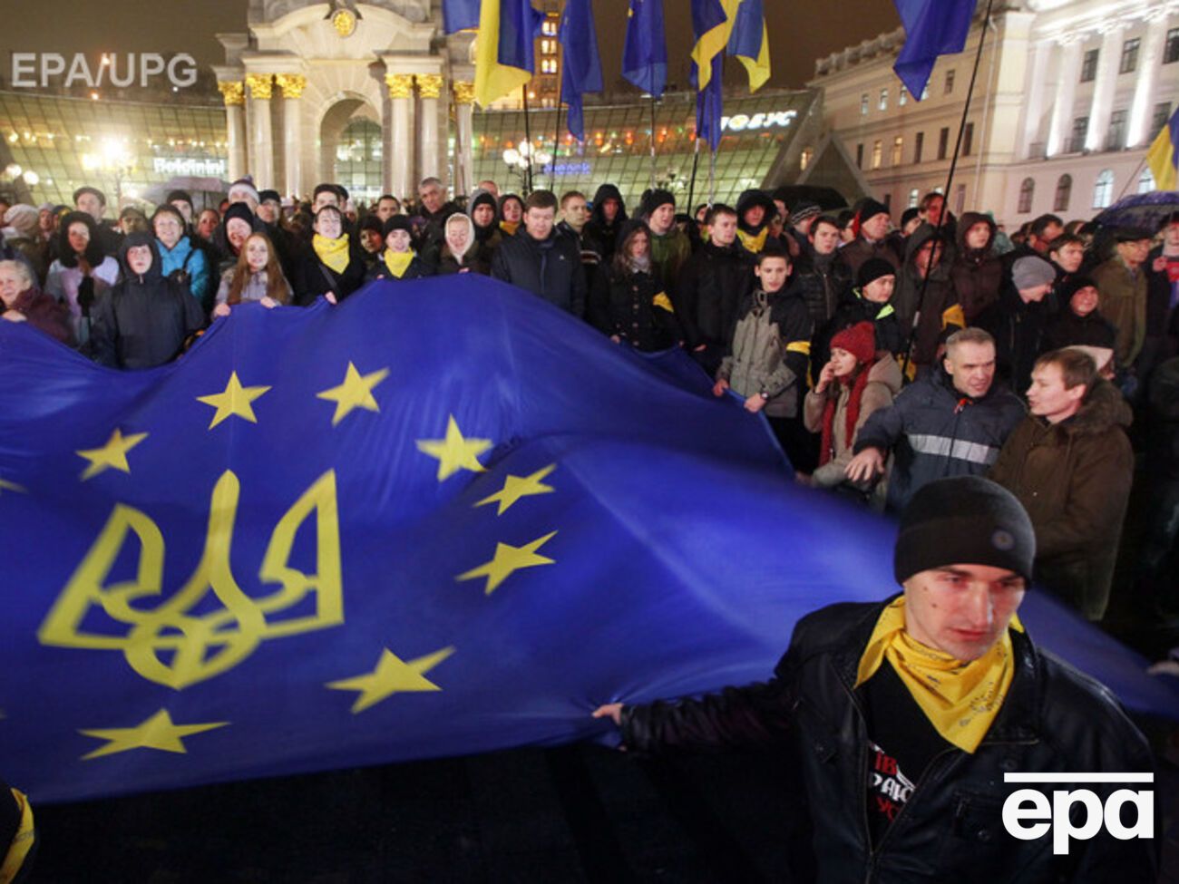 57% украинцев за вступление в Европейский союз