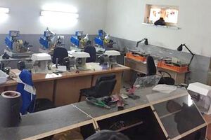 Цех располагался на трех этажах здания в одном из гаражных кооперативов