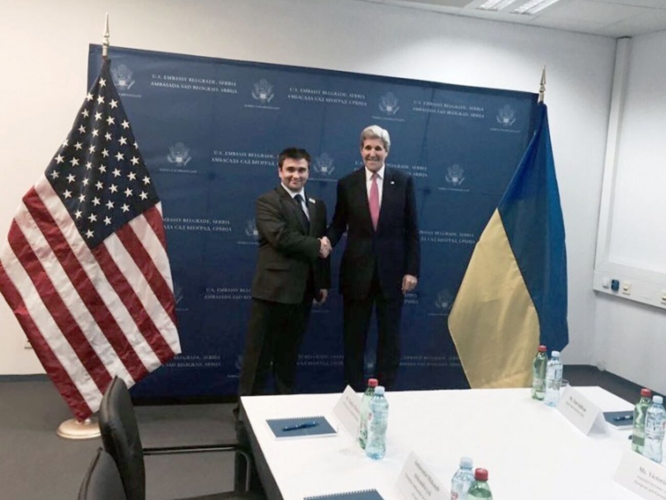 Климкин встретился с Керри