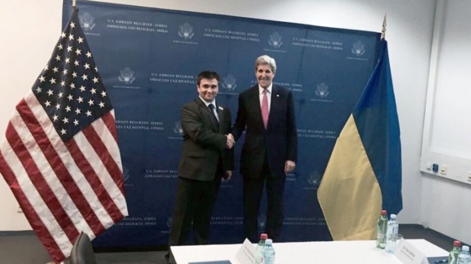 Климкин встретился с Керри