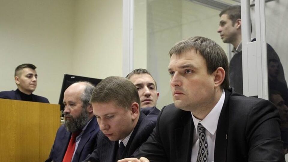 Во время заседания суда по делу Медведько