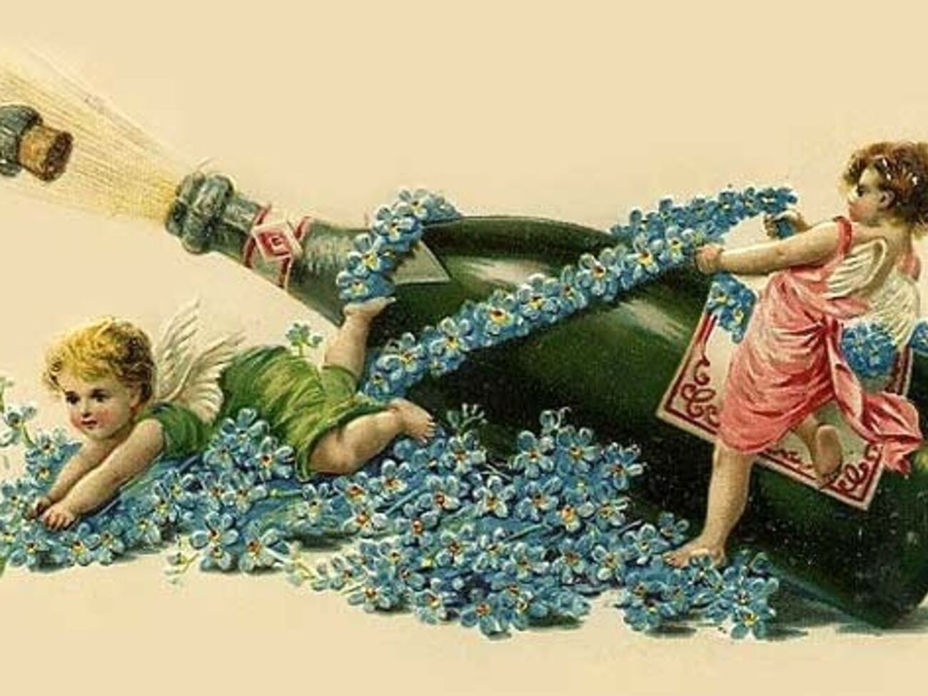 Традиция отправлять новогодние открытки существует почти 200 лет