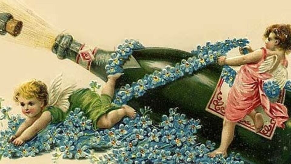 Традиция отправлять новогодние открытки существует почти 200 лет