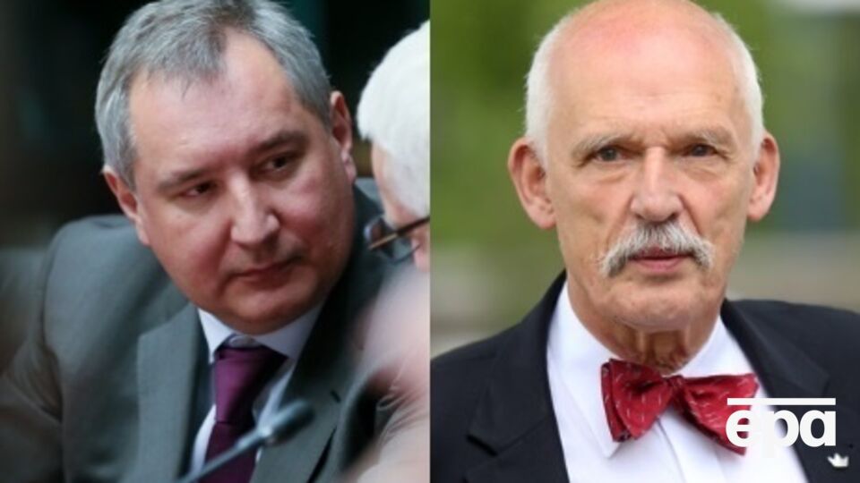 Рогозину (слева) и Корвину-Микке (справа) запрещен въезд в Украину