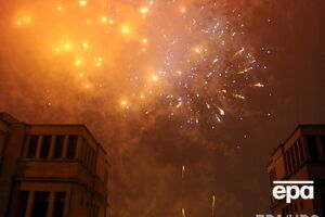 В минувшие годы в центре Брюсселя устраивали красочные фейерверки