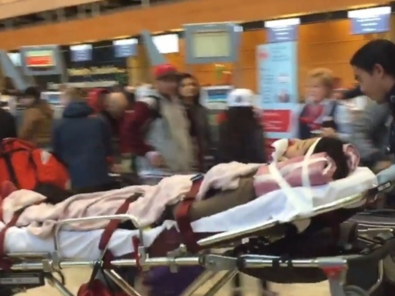 Пострадавшие доставлены в больницу