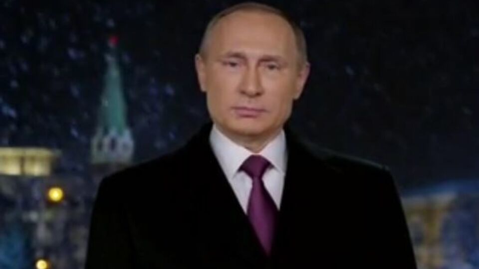 В новогоднем обращении к россиянам Путин говорил о юбилее Победы и борьбе с международным терроризмом