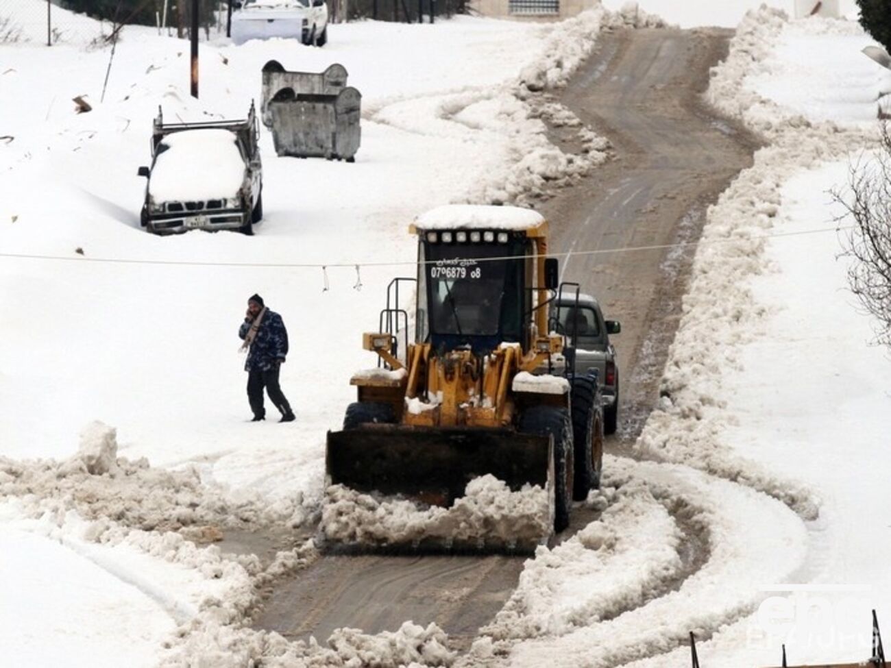 Обильные снегопады обрушились на Стамбул