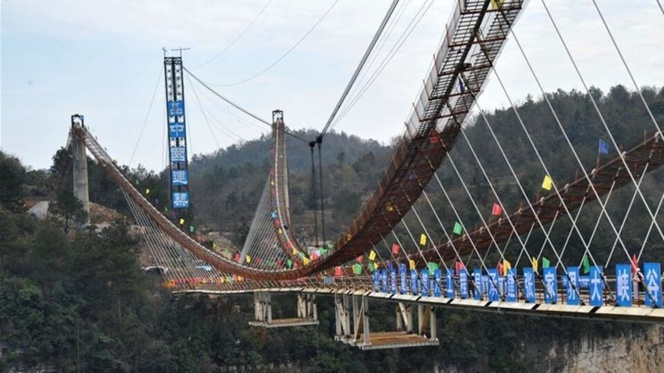 Мост способен одновременно выдерживать вес до 800 человек