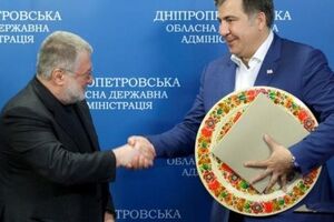 Коломойский: C Саакашвили у нас антагонистические отношения. Может, я специально так с ним себя веду, чтоб никто не подумал, что я продвигаю его в премьер-министры