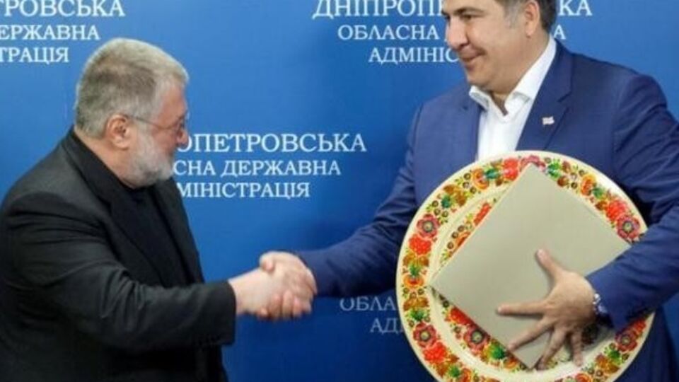 Коломойский: C Саакашвили у нас антагонистические отношения. Может, я специально так с ним себя веду, чтоб никто не подумал, что я продвигаю его в премьер-министры