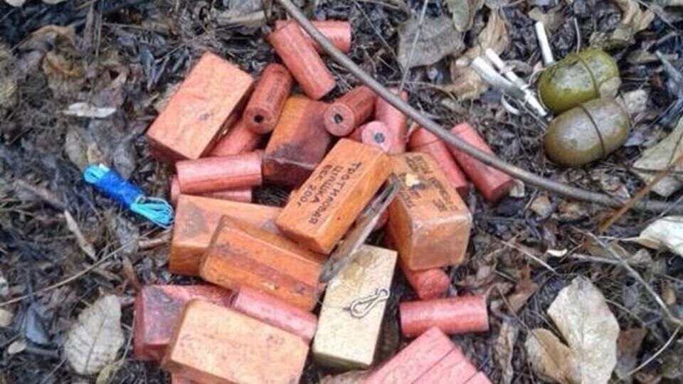 В шашках содержалось 5 кг тротила