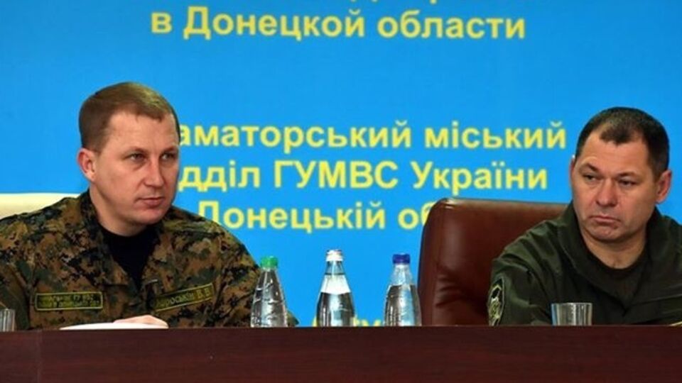 Аброськин: У нас идет война, и если кто-то из сотрудников полиции перестал слышать обстрелы