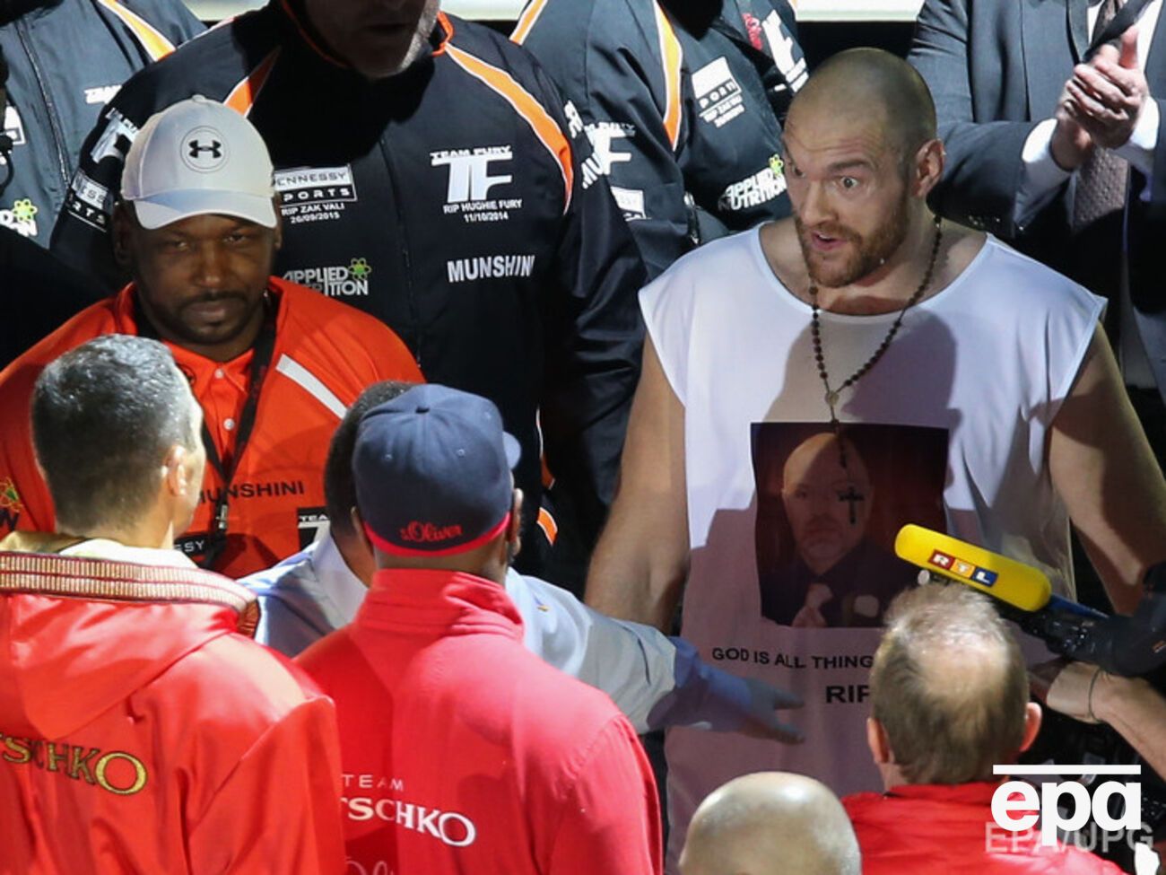 Менеджеры Фьюри в ожидании рекордных гонораров за реванш с Кличко