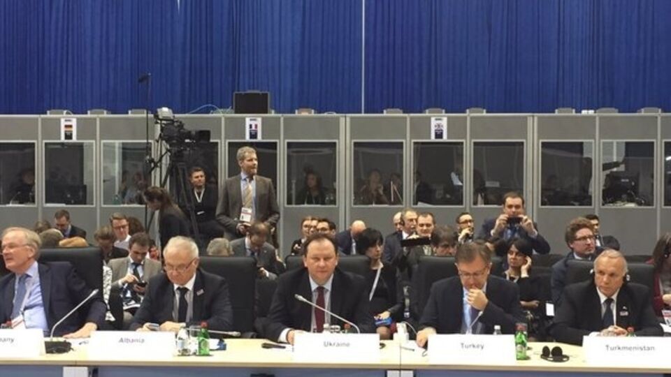Во время заседания ОБСЕ в Белграде