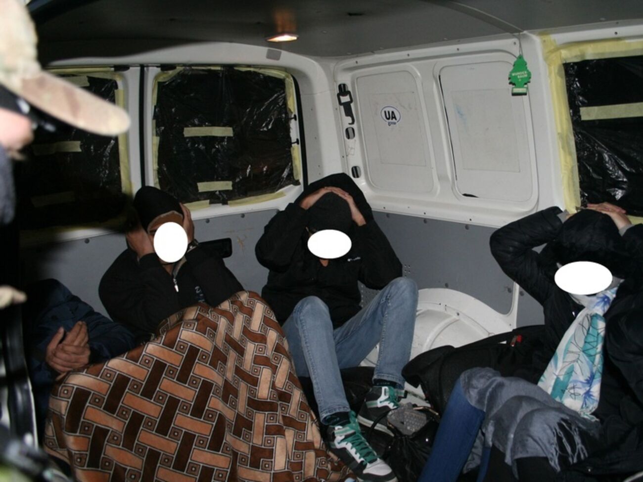 Пограничники: Задержанные мигранты из Азии сильно замерзли