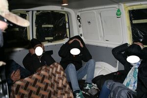 Пограничники: Задержанные мигранты из Азии сильно замерзли