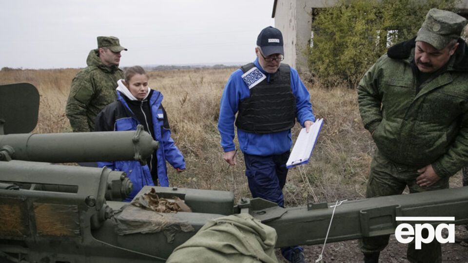 По данным волонтера, боевики обстреляли ОБСЕ