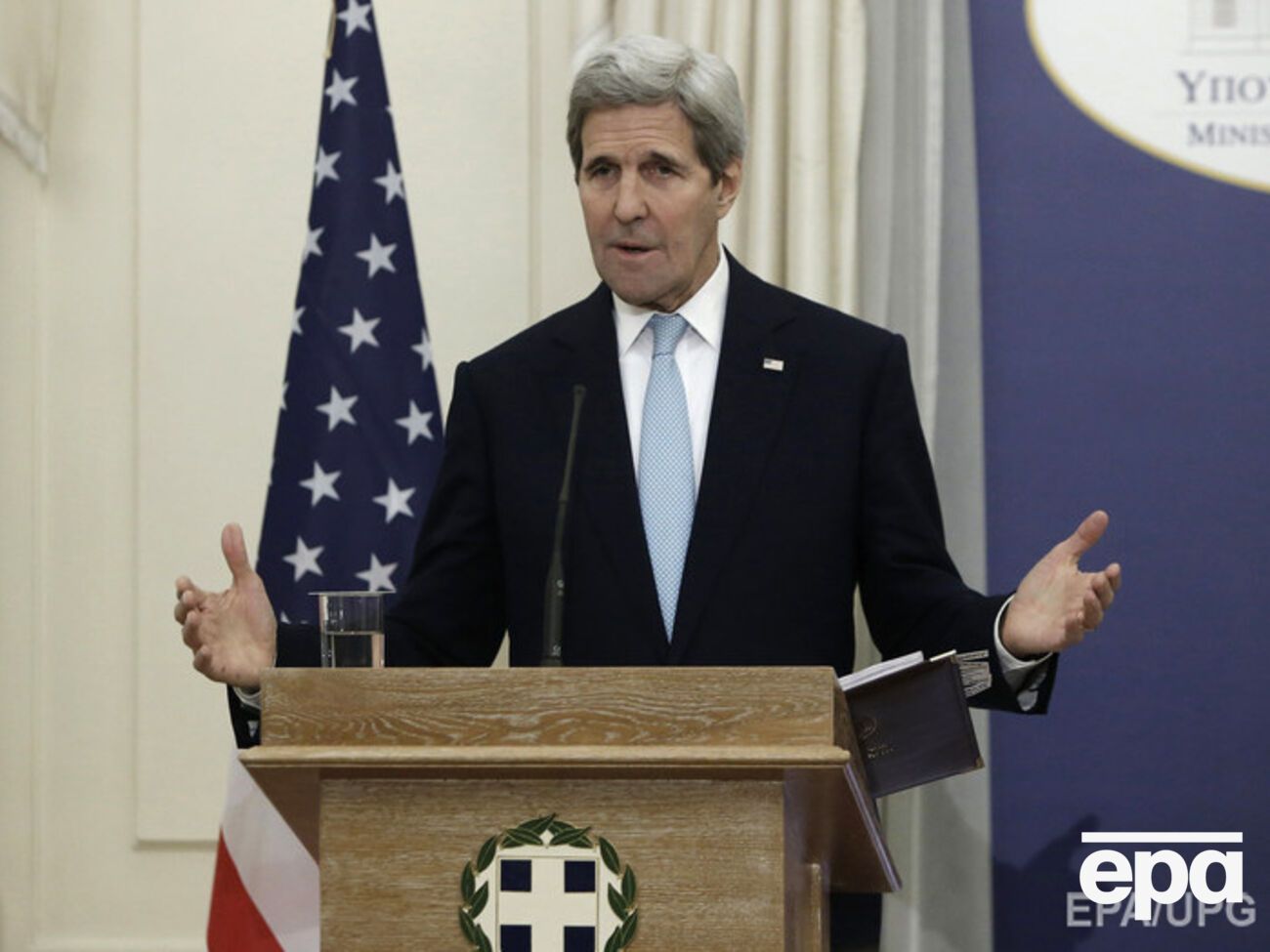 Керри заявил, что США могут принять в отношении России и Ирана "жесткие меры"