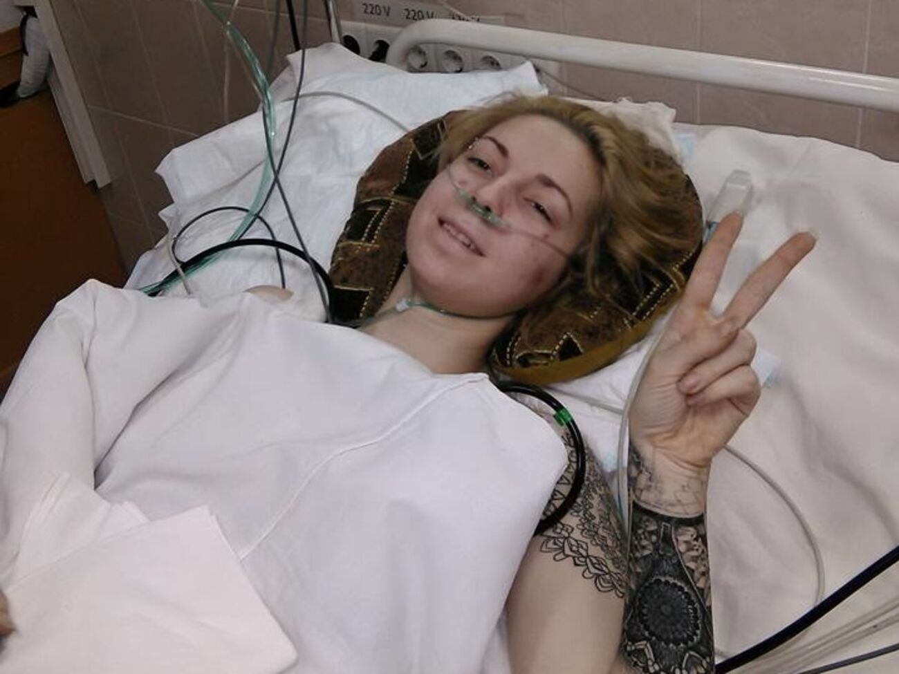 Яна Зинкевич по-прежнему в тяжелом состоянии