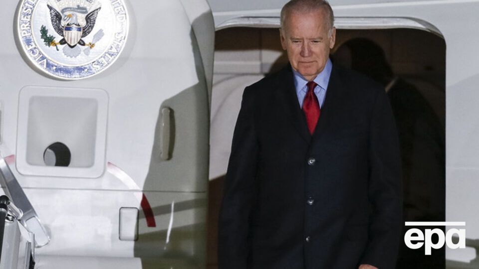 Байден прибыл в Киев