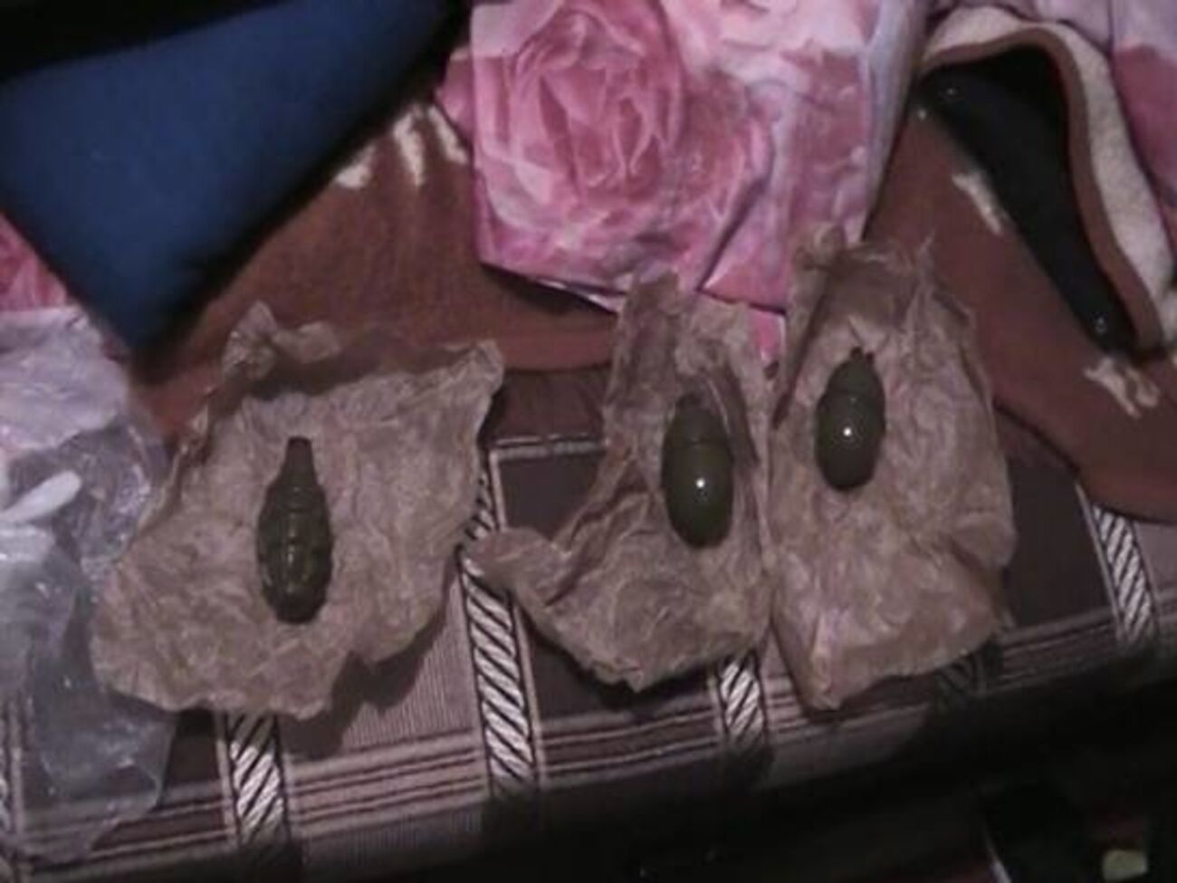 Дома у подозреваемого полиция нашла еще три гранаты и два десятка патронов разного калибра