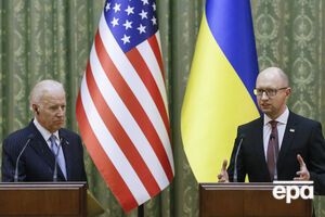 Яценюк рассказал Байдену о реформах