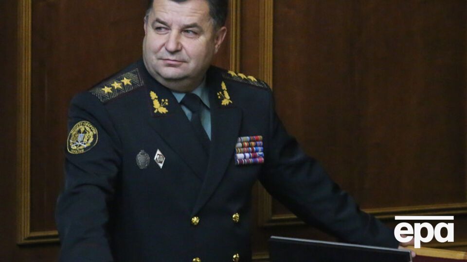 Полторак заявил, что мобилизация начнется в случае открытой агрессии РФ