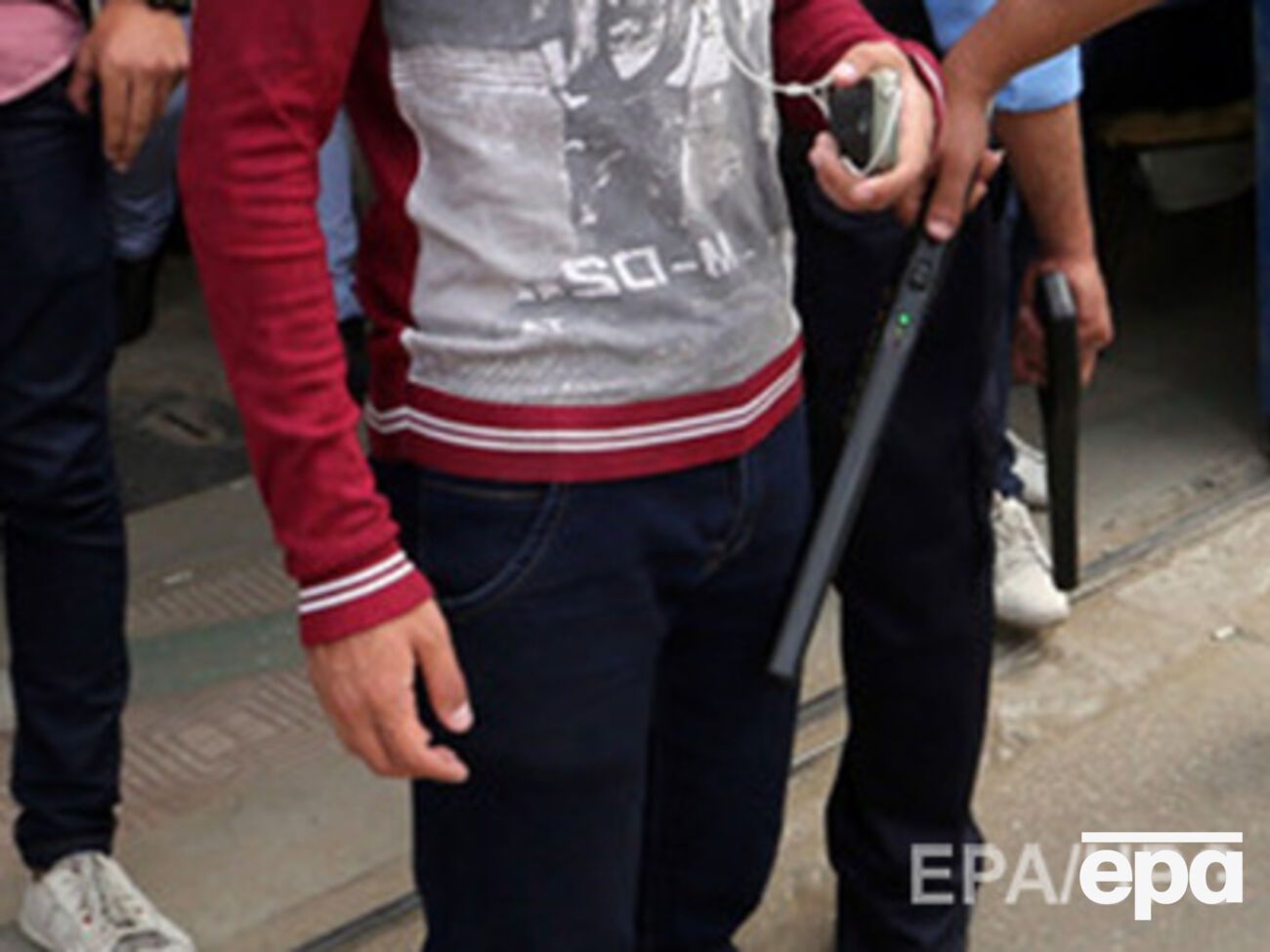 Металлоискатель сработал в нужном месте