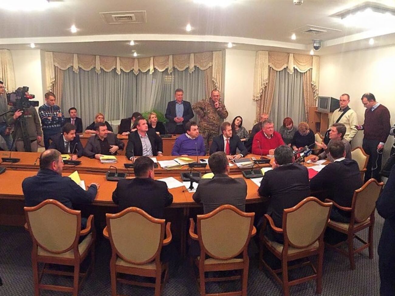 Заседание комиссии Верховной Рады по выборам в Кривом Роге