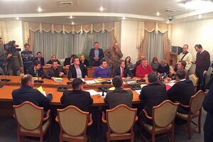 Заседание комиссии Верховной Рады по выборам в Кривом Роге