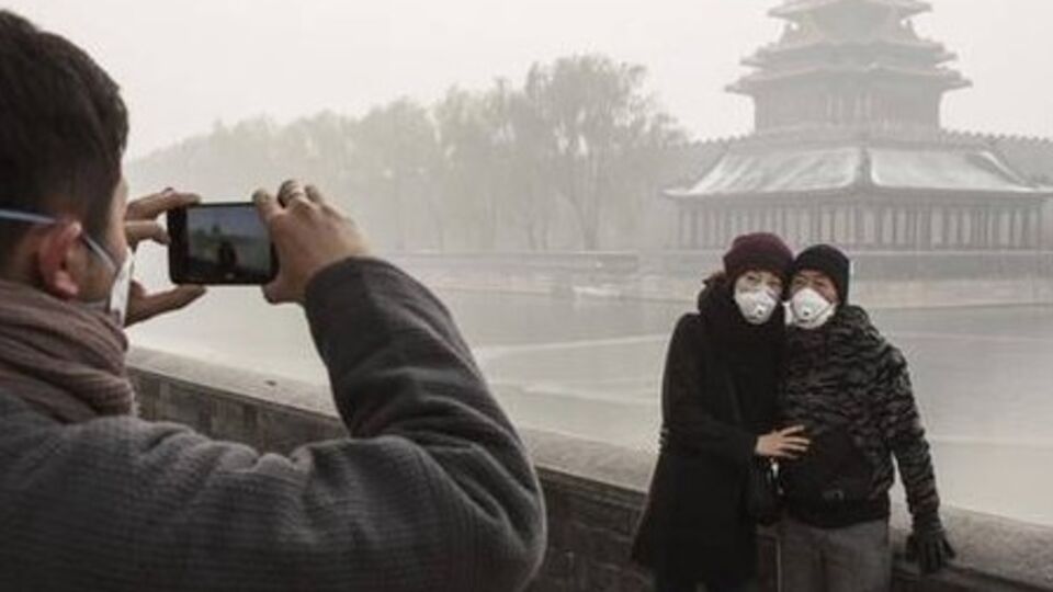 Уровень загрязнения воздуха в Пекине достиг наивысшего уровня