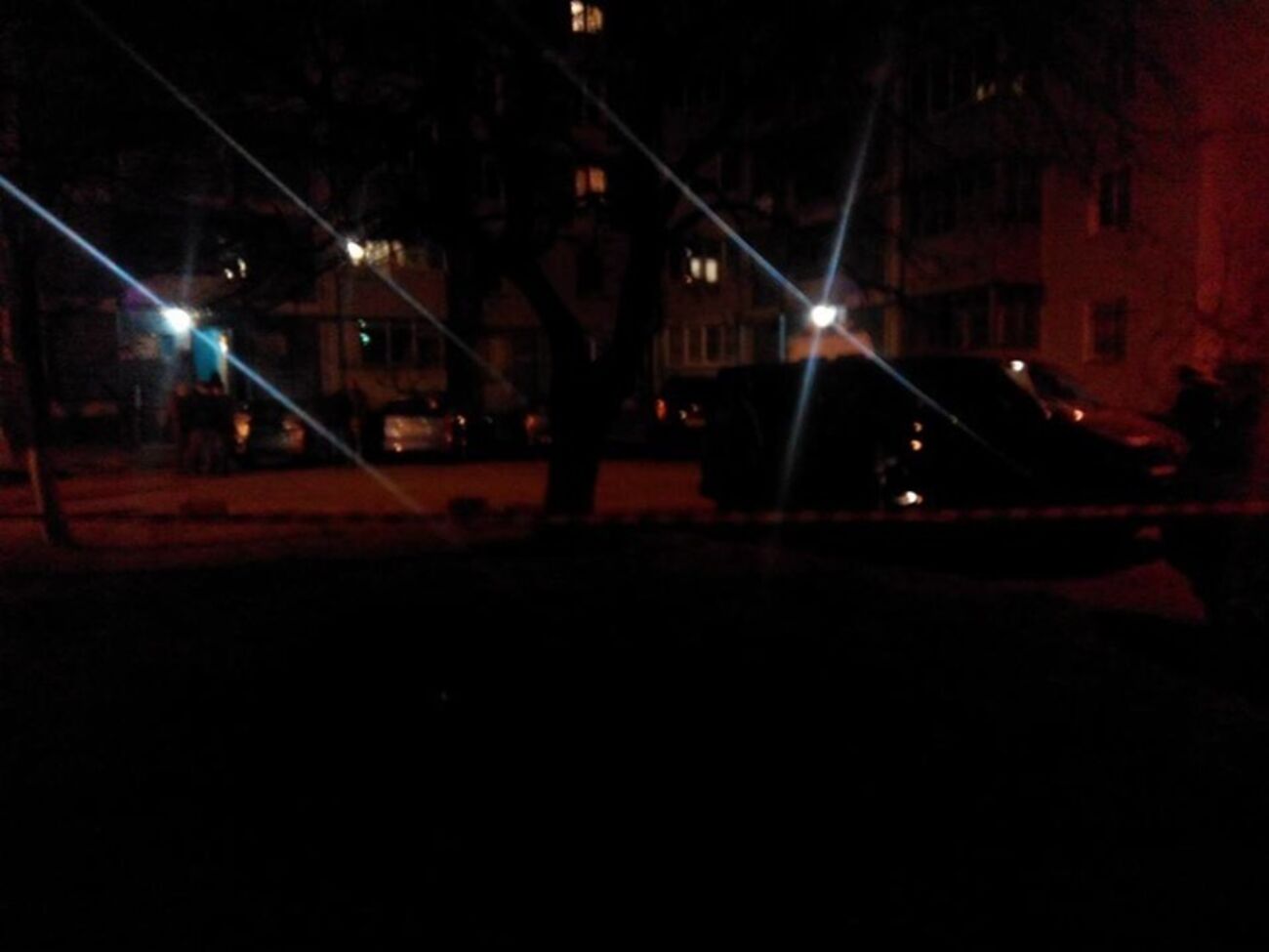 Дом по улице Лайоша Гавро в Киеве, где проходила спецоперация