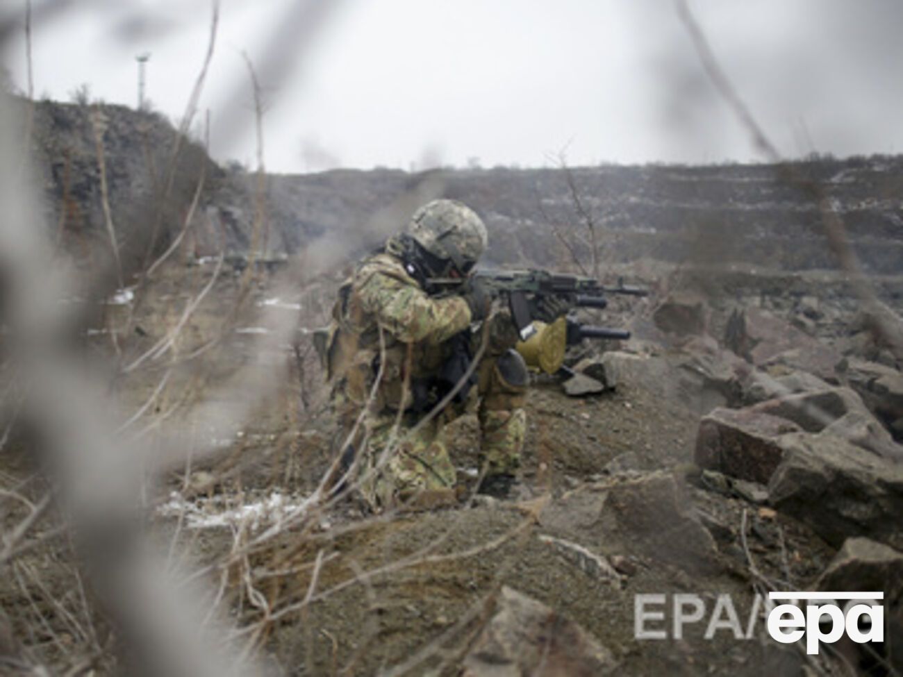 Украинские войска уничтожили минометный расчет терористов