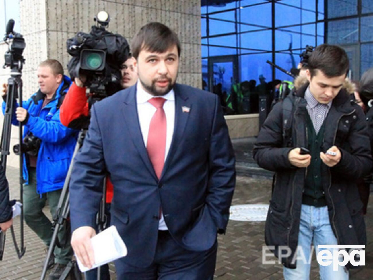 Боевиков представляли Пушилин и Дейнего