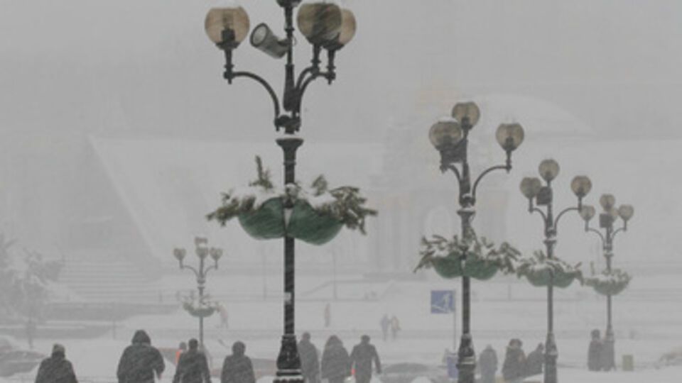 В Украине объявлено штормовое предупреждение